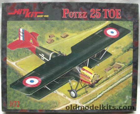 Hit Kit 1/72 Potez 25 TOE, SWW 2822 plastic model kit